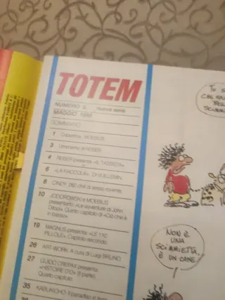 Totem in lotto nuova serie