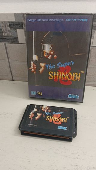 the super shinobi revenge os shinobi JAP sega mega