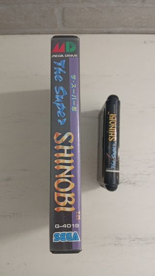 the super shinobi revenge os shinobi JAP sega mega