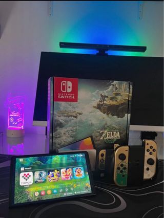 Nintendo Switch OLED (M-4-G-!-4) versione limitata di The Legend of Zelda: Tears of the Kingdom