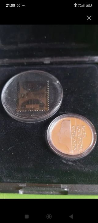 Estuche Monedas y Sello Plata Rutger Fuchs