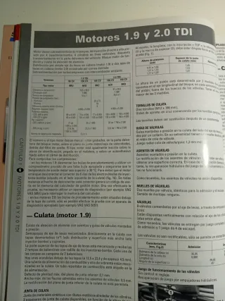 VOLKSWAGEN TOURAN 1.9 2.0 TDI MANUAL DE TALLER