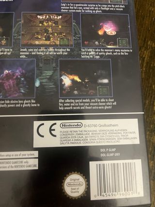 Luigi’s mansion game cube