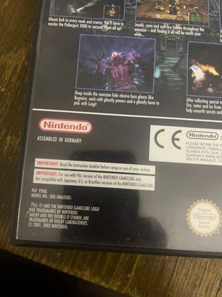 Luigi’s mansion game cube