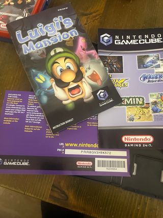 Luigi’s mansion game cube
