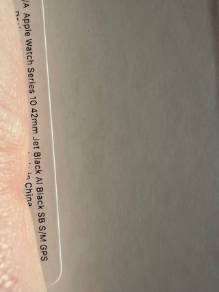 Apple watch series 10, 42mm negro Nuevo