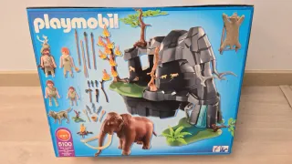 Playmobil 5100 Cueva Prehistórica con Mamut