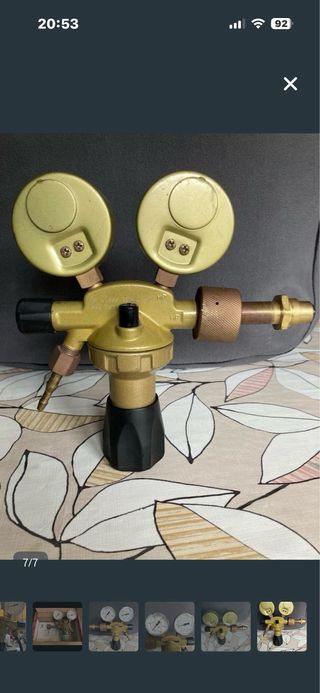 2 Manometros para Argon y otros gases