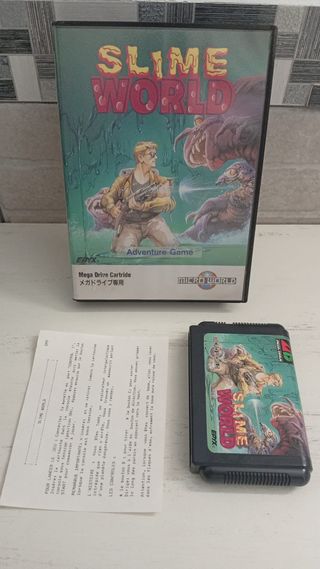 slime world europeizado (francia) JAP sega mega dr