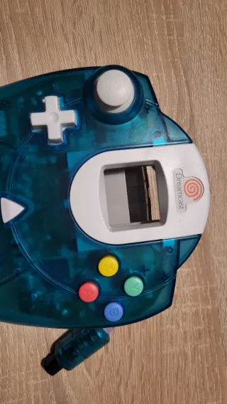 Mando Dreamcast azul transparente *LEER*