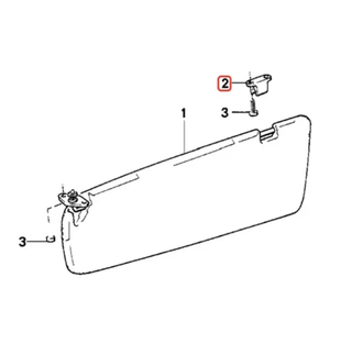 Gancho Parasol BMW E46 / E39 / X5