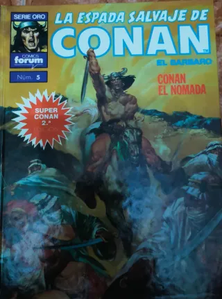 Lote de 5 tomos Marvel más 1 de Conan