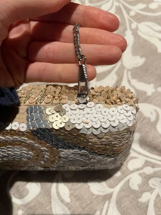 Bolso Clutch fiesta Parfois lentejuelas