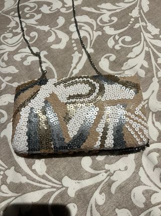 Bolso Clutch fiesta Parfois lentejuelas