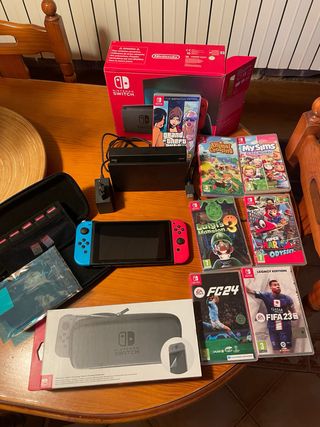 Nintendo Switch + 7 Giochi