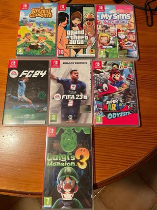 Nintendo Switch + 7 Giochi