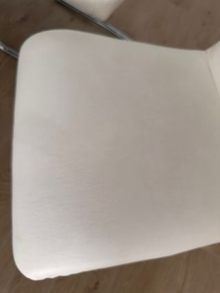 Mesa de cristal extensible salón y sillas