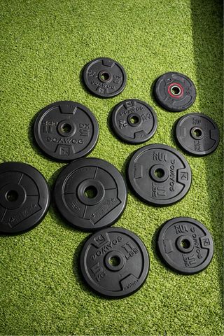 Press Banca BM120 + 50KG en discos y barra.