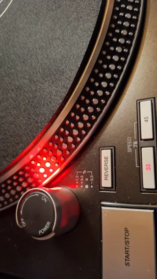 Pareja de tocadiscos reloop rp7000. Platos.