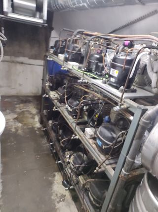 Cámara frigorífica no baja de 10° Madrid