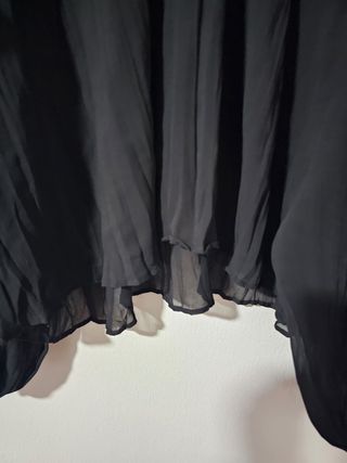 Blusa negra Zara T. M