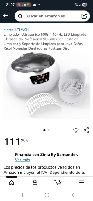 Macchina pulisci gioielli