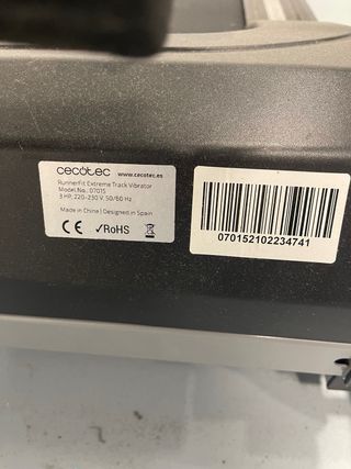 Cinta de correr Cecotec Extreme Track Vibrator