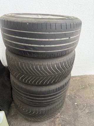 Llantas audi com gomas 16 pulgadas