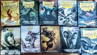 Cajas de fundas Dragon Shield