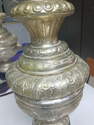 2 Anforasde metal cofrade de 50ctm