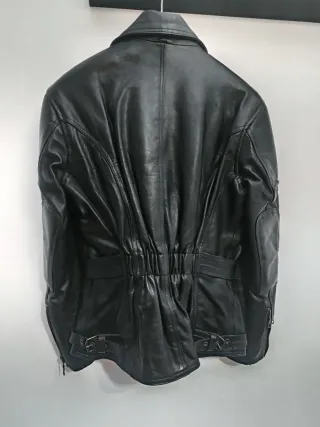 Chaqueta biker mujer 100% piel, Metallic’ko T-42