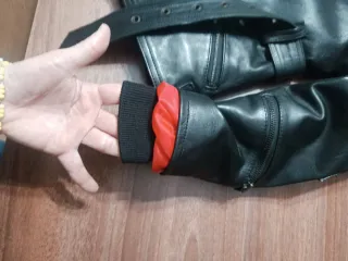 Chaqueta biker mujer 100% piel, Metallic’ko T-42