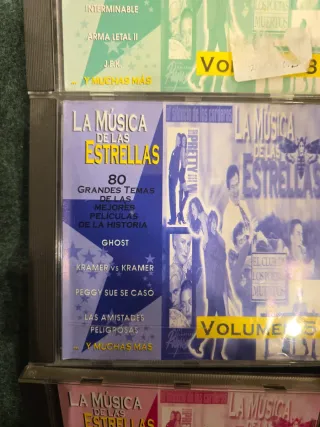 La música de las estrellas coleccion 80 grandes