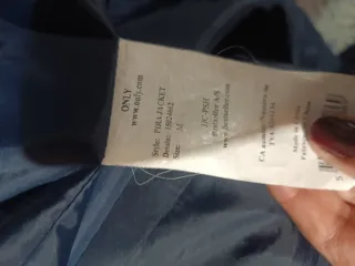 Gabardina azul de Only