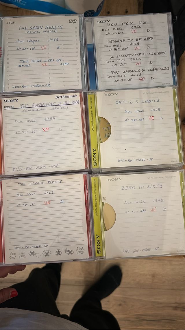 Gran colección privada de cine INENCONTRABLE
