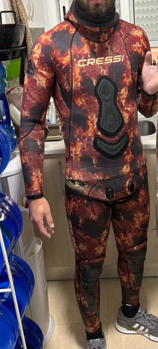 Traje neopreno de 5mm marca cressi