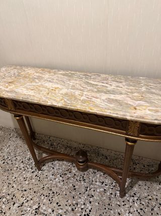 Mesa de marmol para entrada