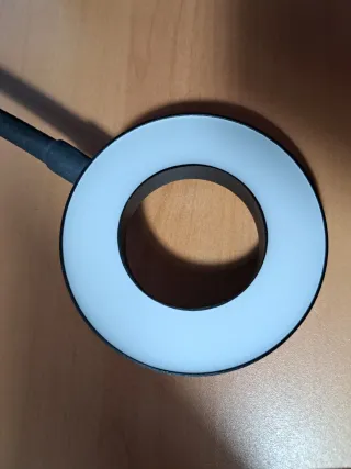 Aro de luz con pinza para móvil y cámara