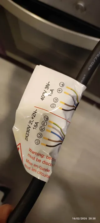 Vitrocerámica Inducción con 18 meses garantía.