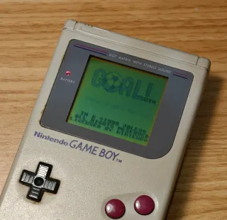 Videojuego Goal! de Jaleco para Game Boy