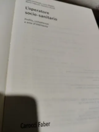 L'operatore socio-sanitario. Profilo, competenz...