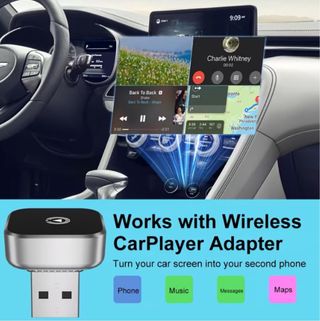 Adaptador para CarPlay y Android Auto -
