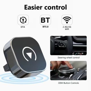 Adaptador para CarPlay y Android Auto -