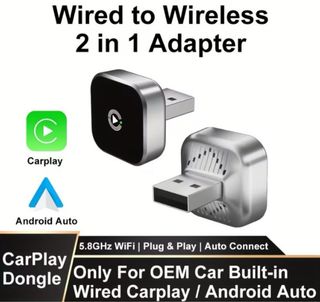 Adaptador para CarPlay y Android Auto -