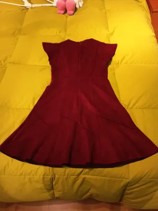 Vestido corto de invierno mujer. Talla M