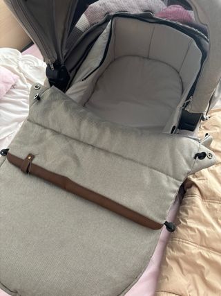 Silla de bebé y capazo, sin chasis