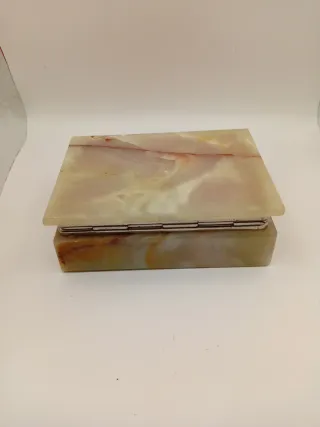 Elegante Scatola vintage in pregiata pietra onice