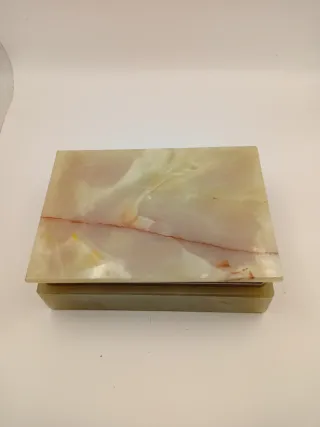 Elegante Scatola vintage in pregiata pietra onice