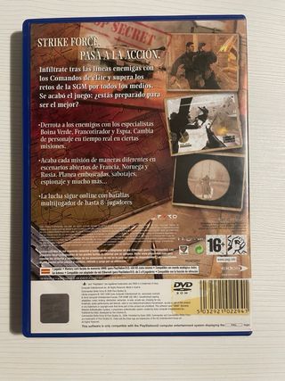 Commandos strike force per PS2