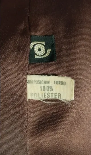 Abrigo vintage Antonio Pernas – Llama, Mohair y La